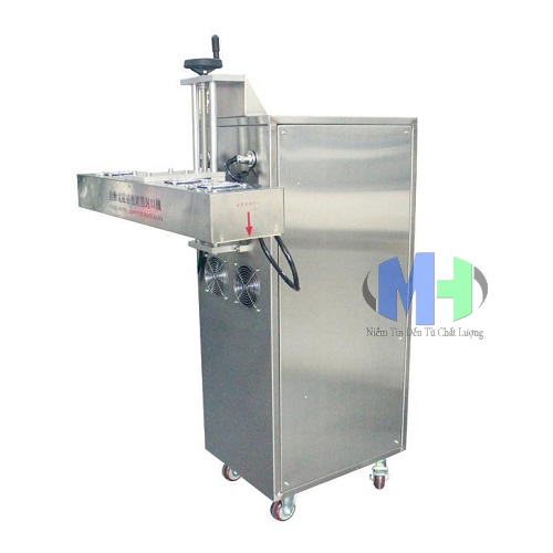 Máy dán màng seal tự động khổ 140mm